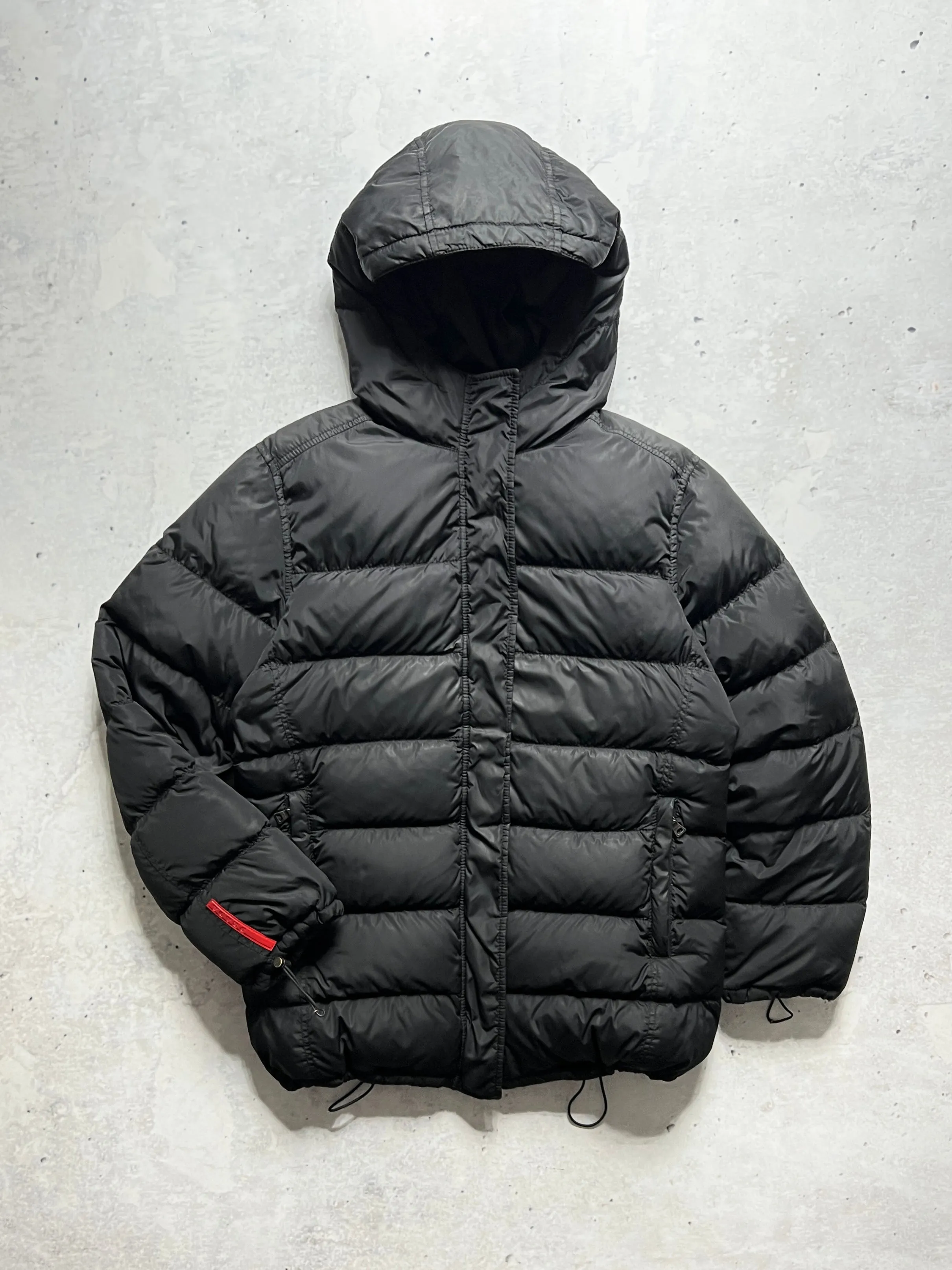 00's Prada Sport Down Fill Puffer Jacket (Women's M)