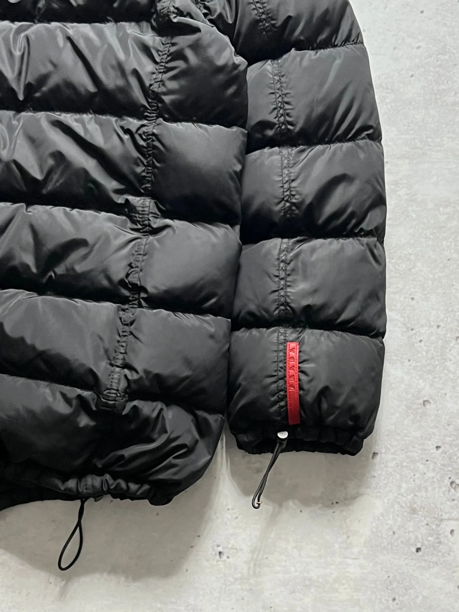 00's Prada Sport Down Fill Puffer Jacket (Women's M)