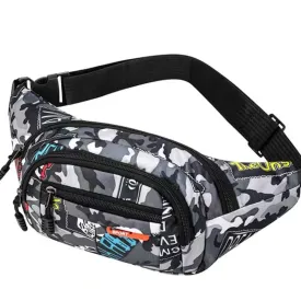 11389 1c-028 Riñonera deportiva de viaje al aire libre para mujer y hombre