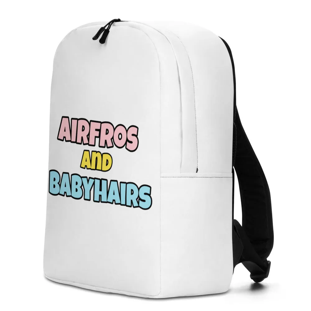 Airfros And Babyhairs Minimalist Backpack