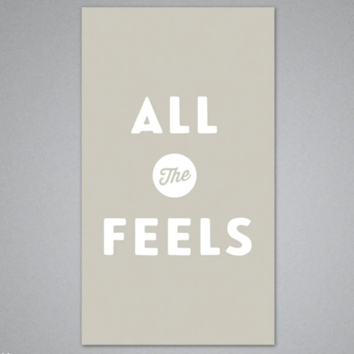 All the Feels Enclosure Card by Breathless Paper Co.