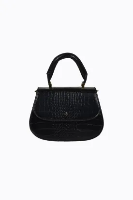 Amalie - Black Croc