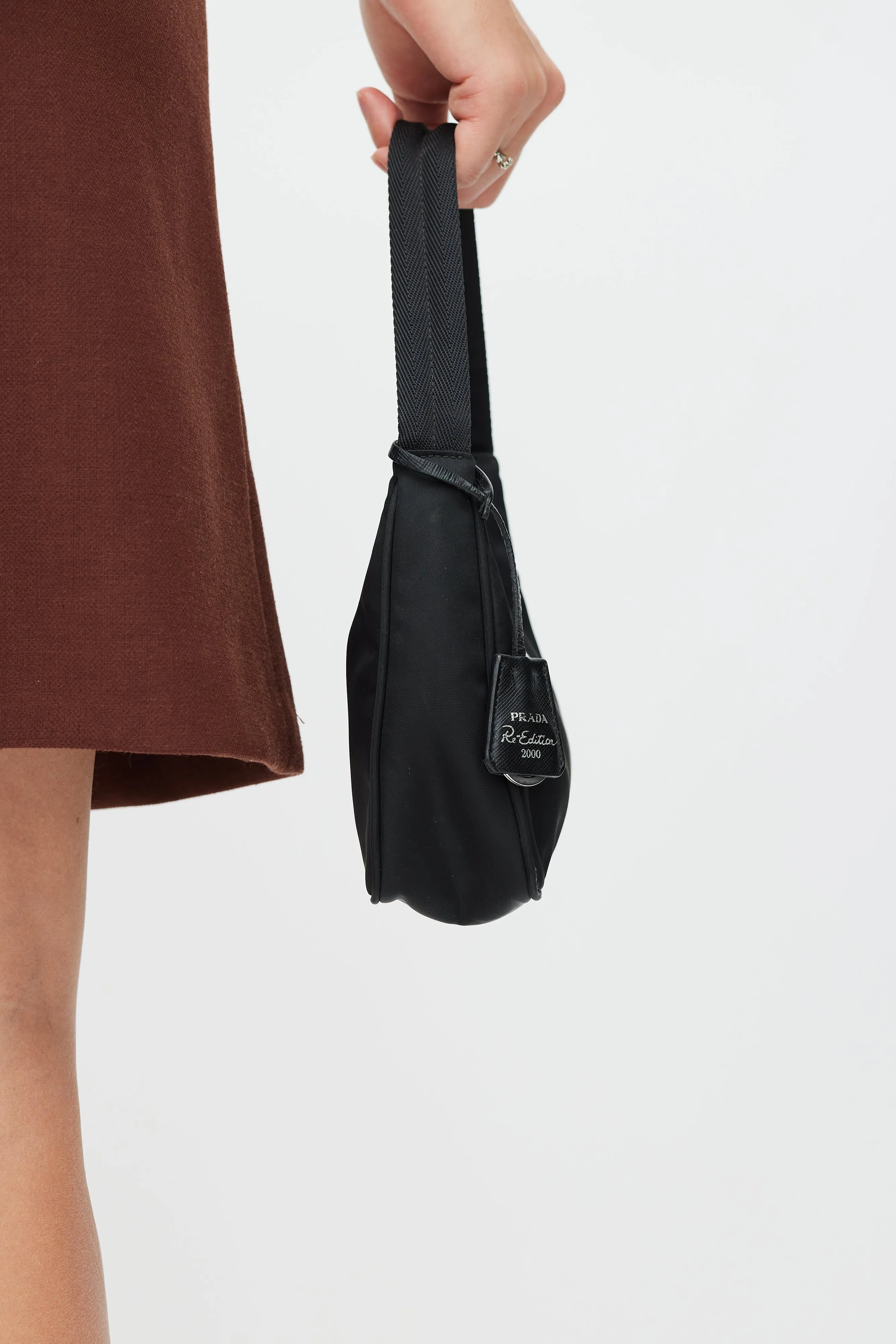 Black Re-Nylon Re-Edition 2000 Bag
