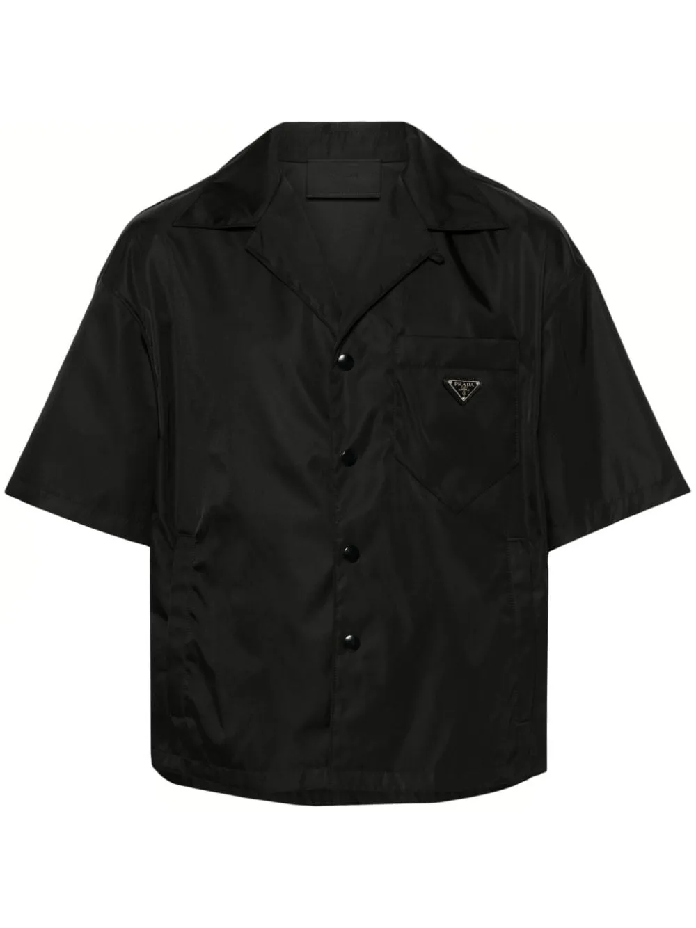 BLACK RE-NYLON SHIRT