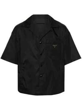 BLACK RE-NYLON SHIRT