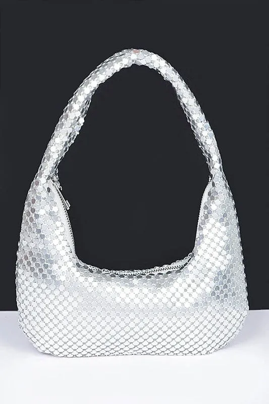 Chainmail Iconic Top Handle Shoulder Bag