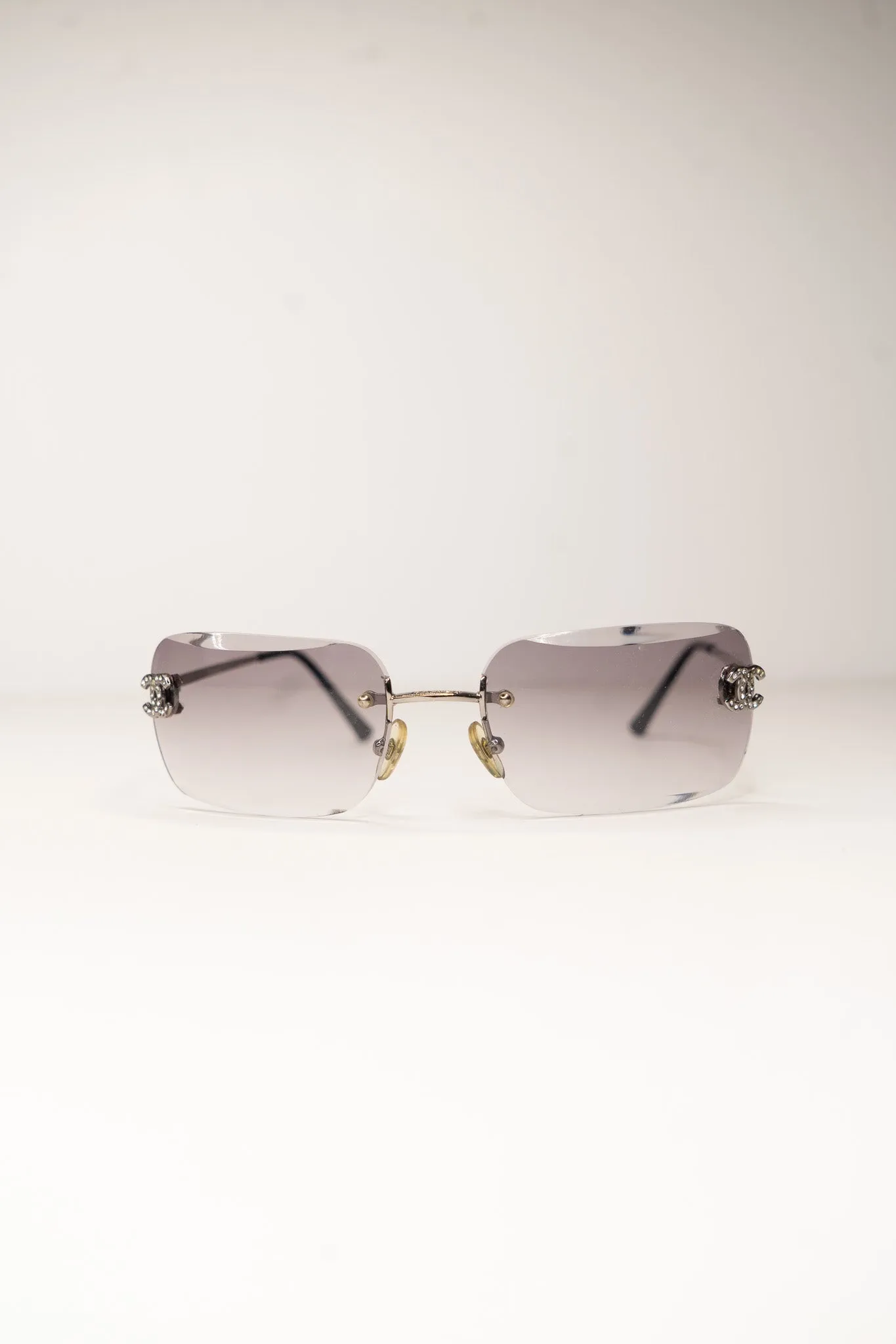 Chanel Black Transparent Sunglasses