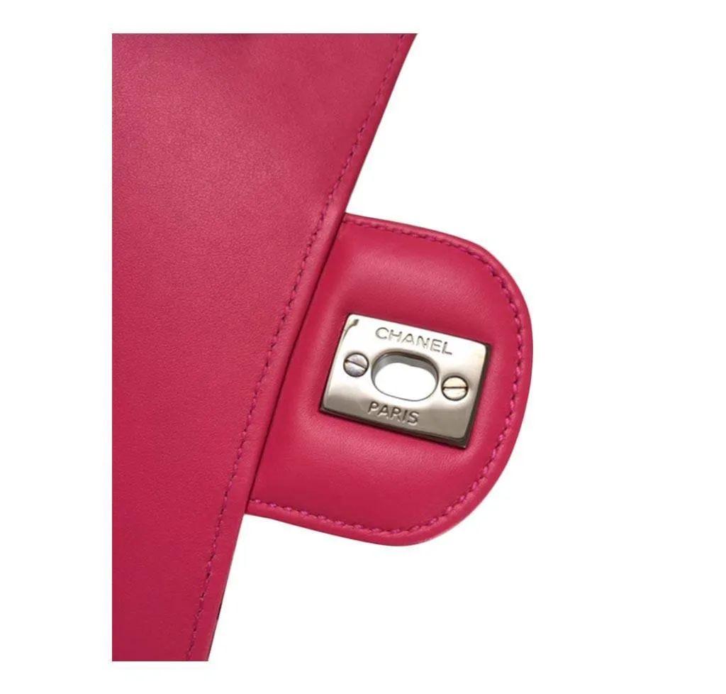 Chanel Small Classic Flap Bag Red Python