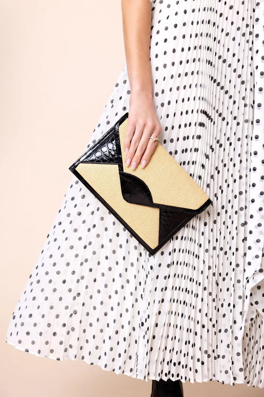 Envelope Clutch - Black