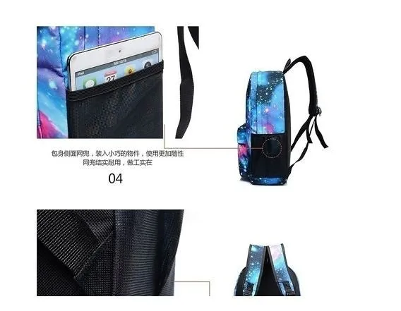Fortnite Luminous Backpack School bag Travel Bag Canvas bag Shoulder bag Fortnite Birthday Gifts Christmas Gifts