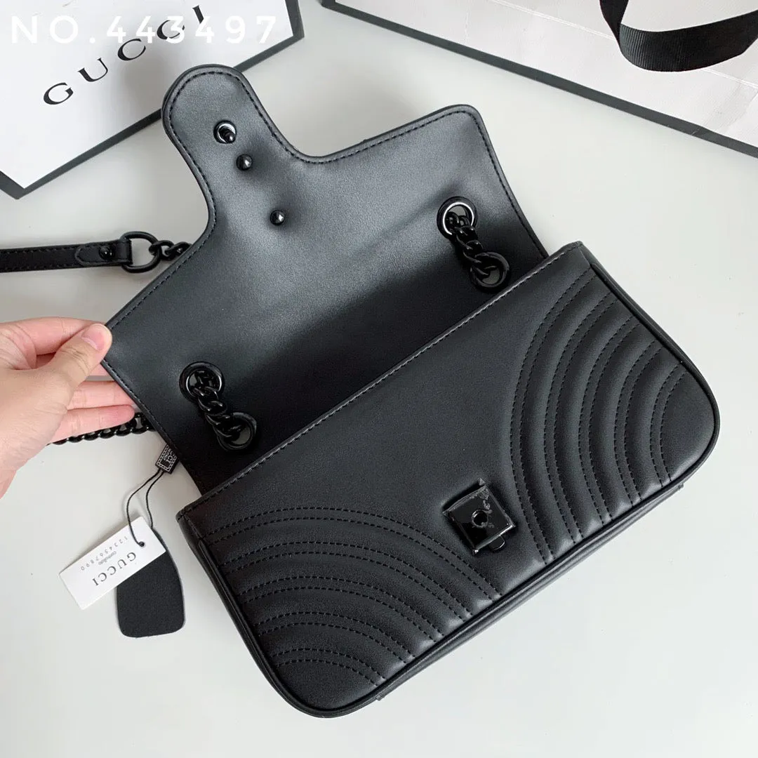 GC428 GC Marmont Matelassé Bag