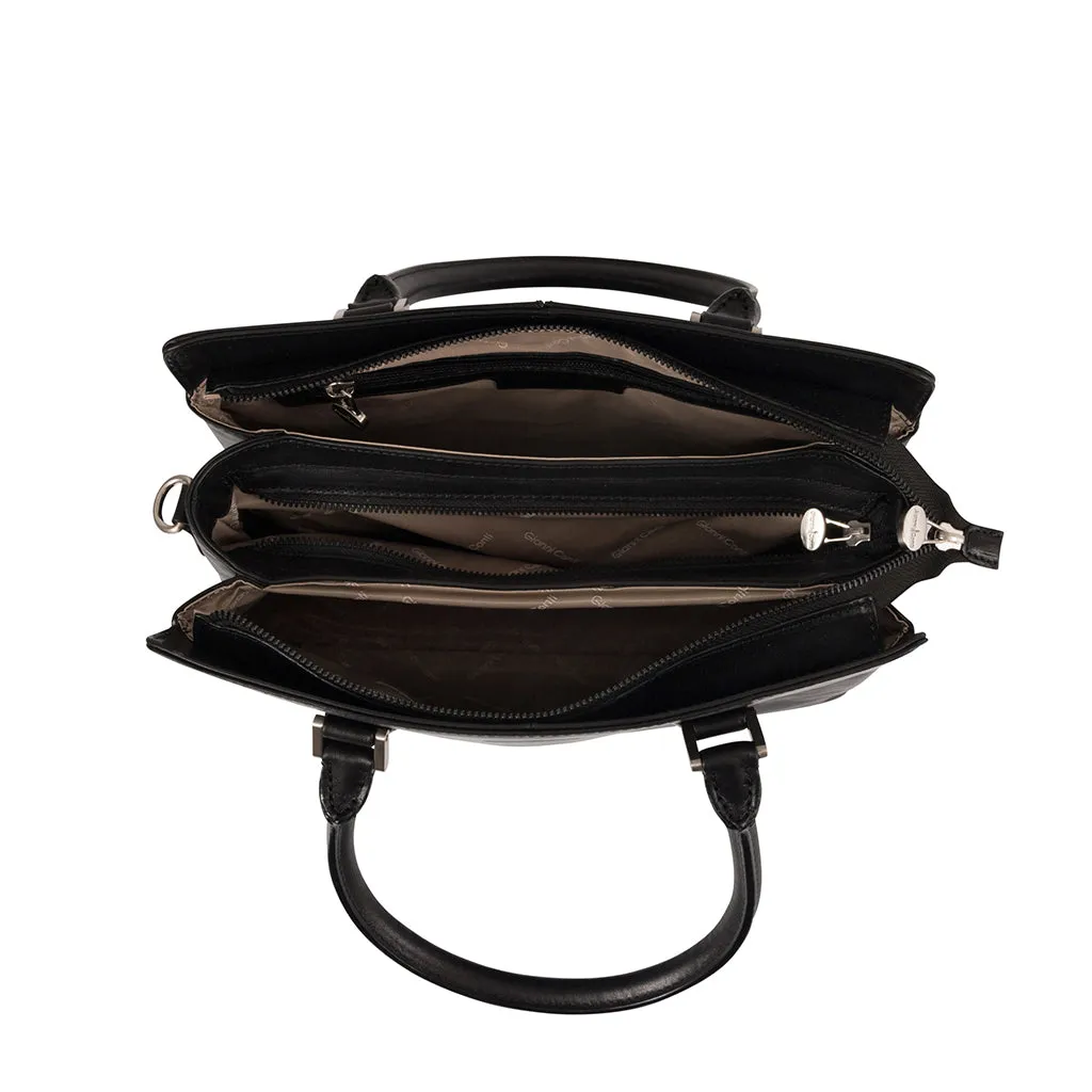 Gianni Conti Classic Grab Bag - Style: 913661 - Black