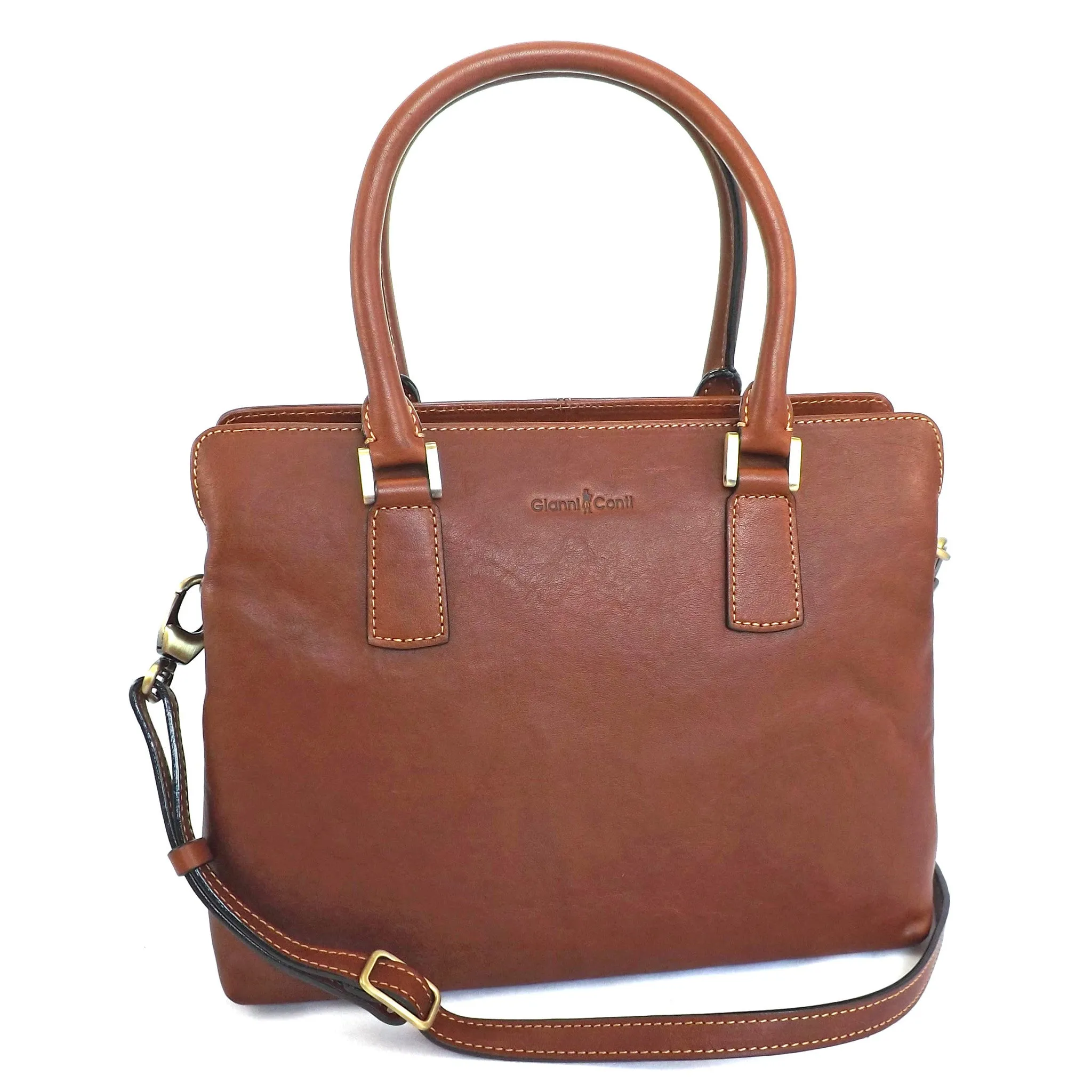 Gianni Conti Classic Grab Bag - Style: 913661 - Tan