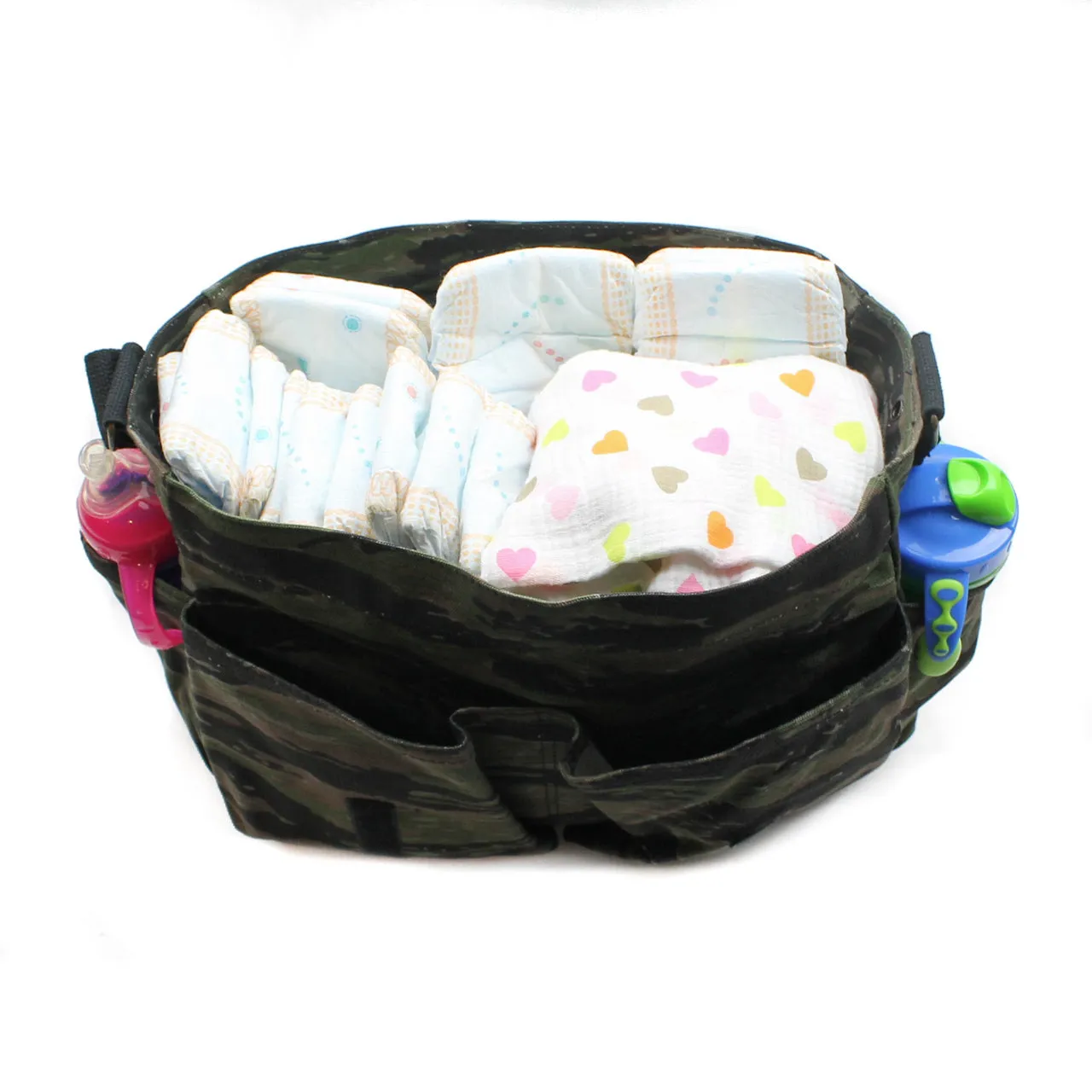 Heavyweight Messenger Canvas Carry-All Baby Diaper Bag