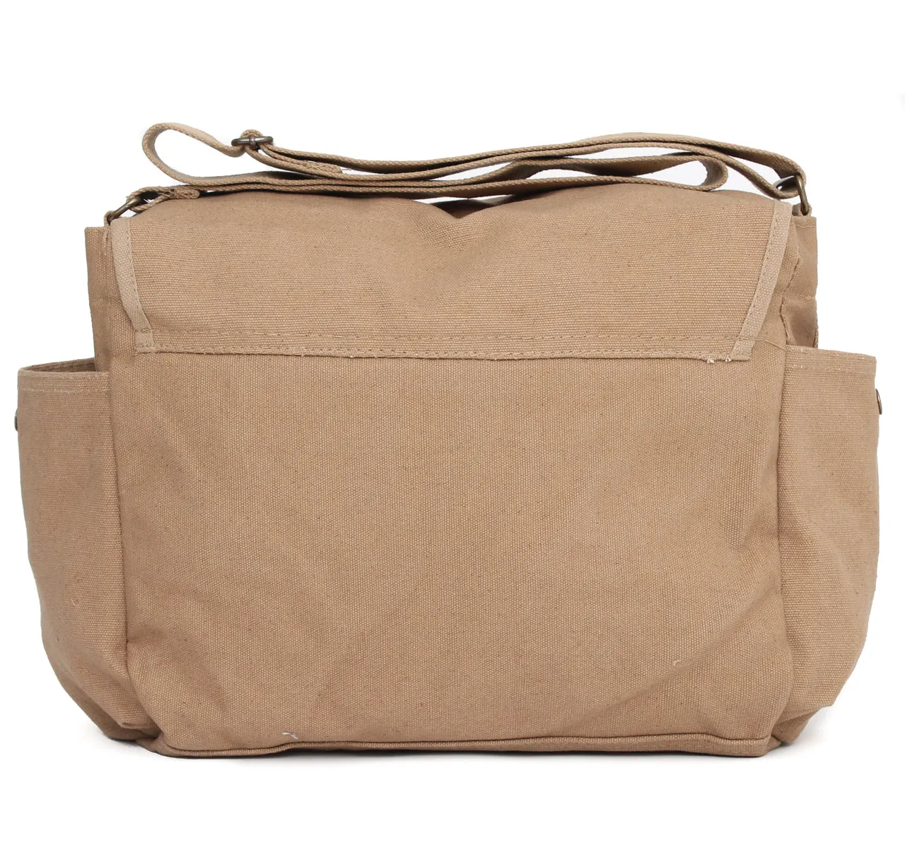 Heavyweight Messenger Canvas Carry-All Baby Diaper Bag