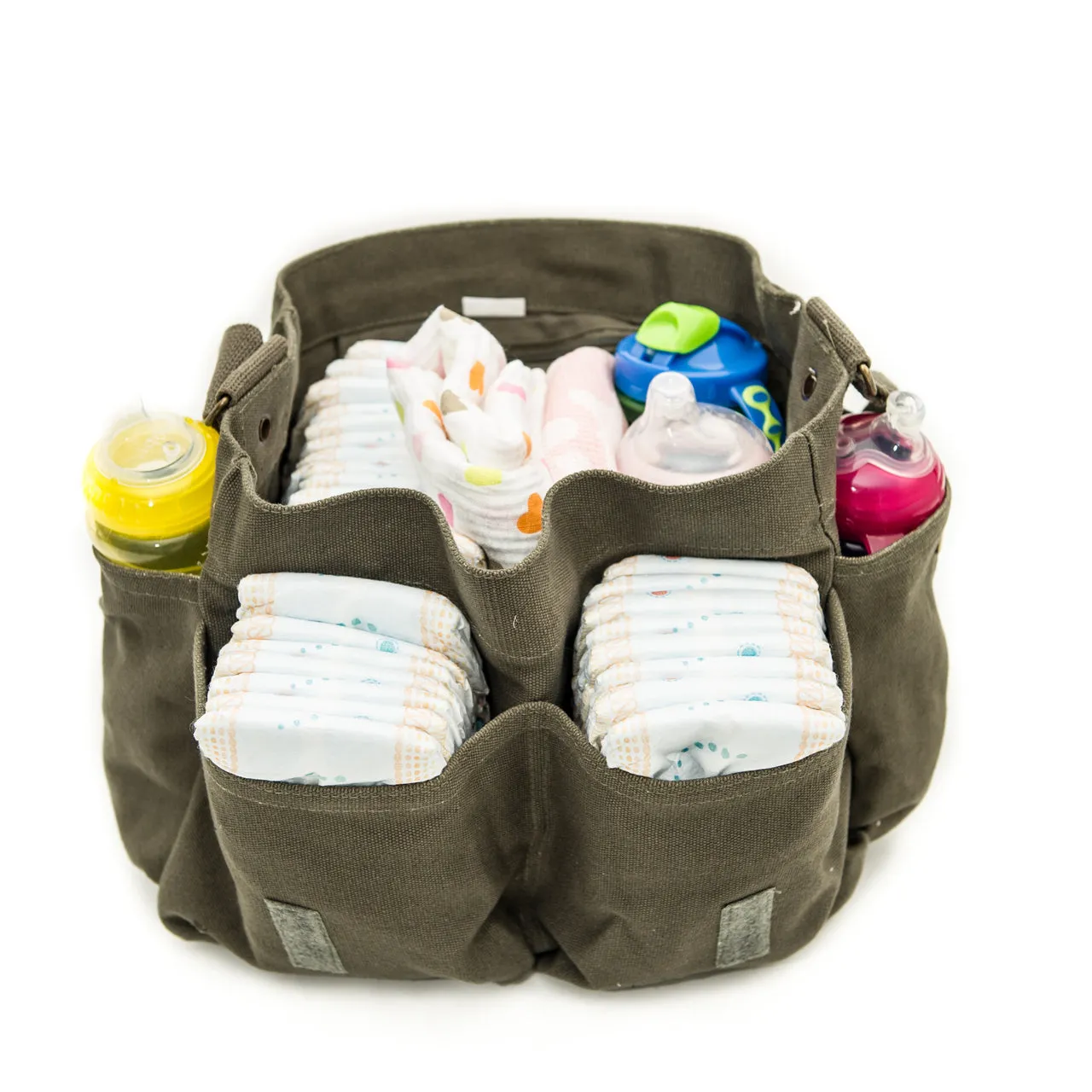 Heavyweight Messenger Canvas Carry-All Baby Diaper Bag