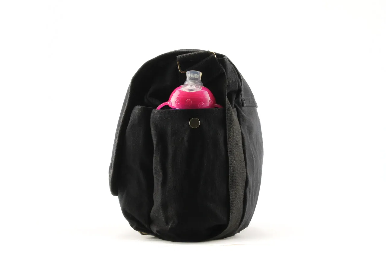 Heavyweight Messenger Canvas Carry-All Baby Diaper Bag