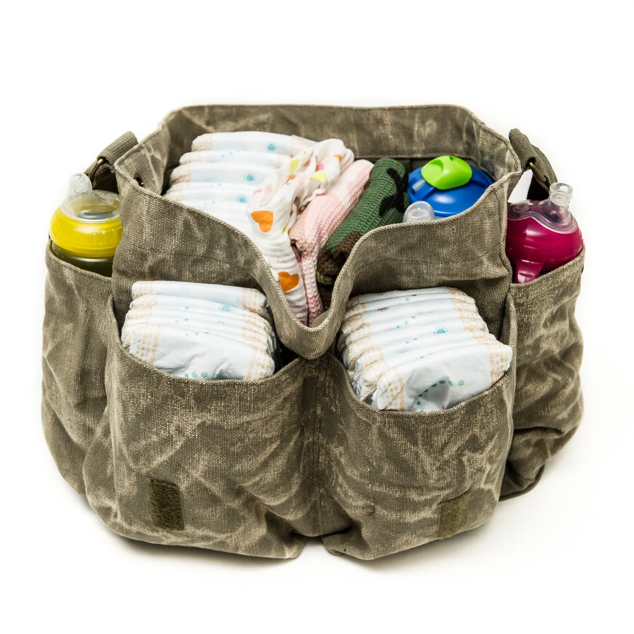Heavyweight Messenger Canvas Carry-All Baby Diaper Bag