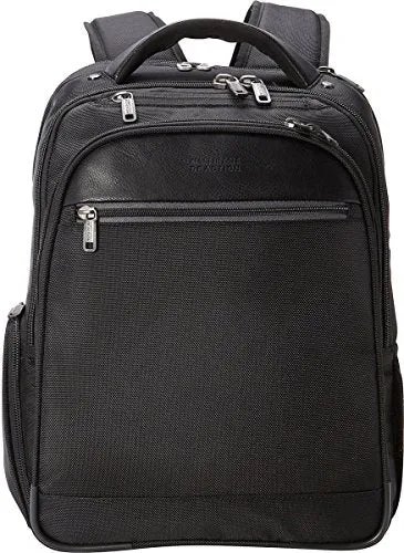 Kenneth Cole Reaction "Easy To Remember" Double Gusset Top Zip Expandable EZ Scan Computer Backpack