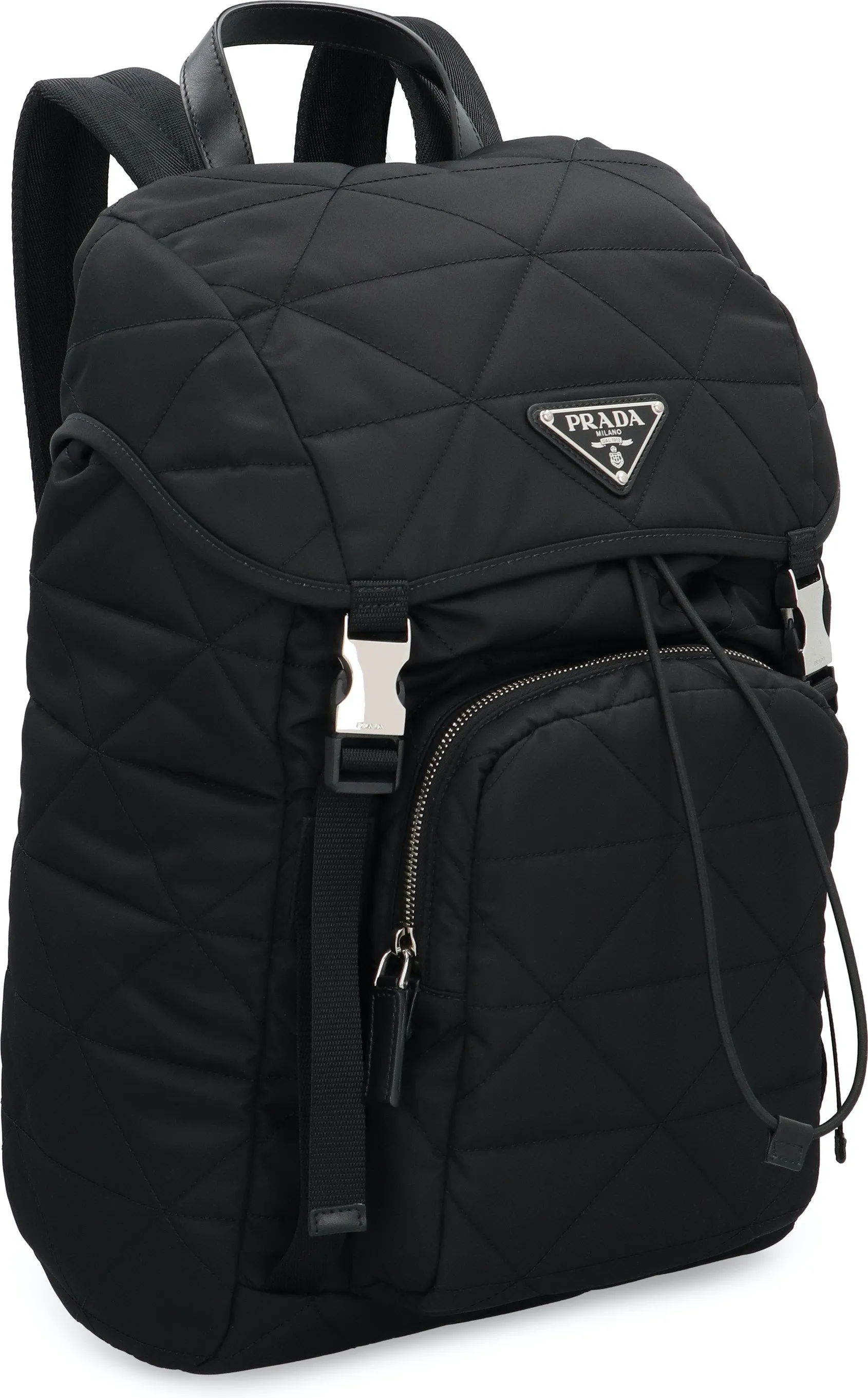 LOGO DETAIL RE-NYLON BACKPACK
