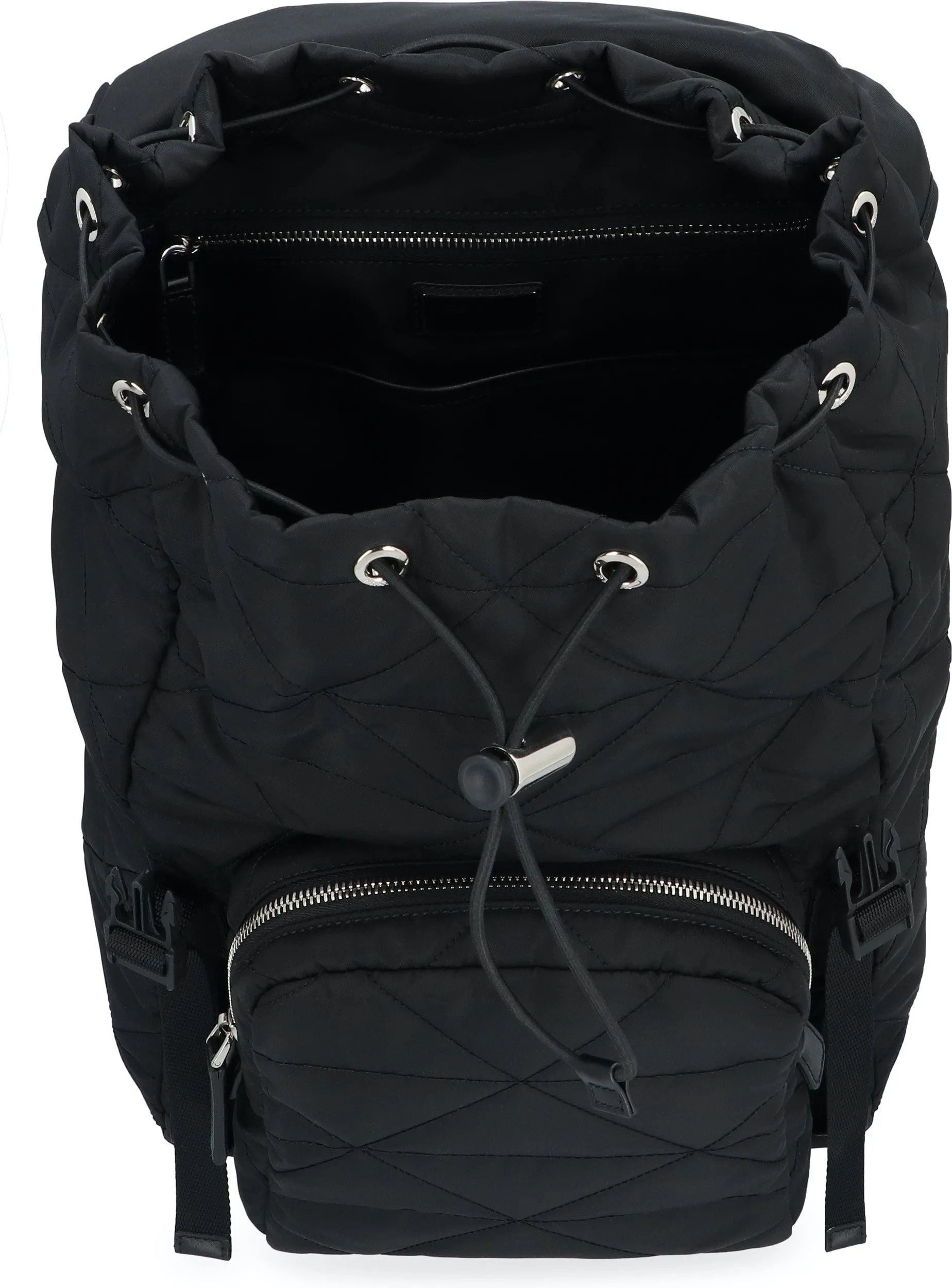 LOGO DETAIL RE-NYLON BACKPACK