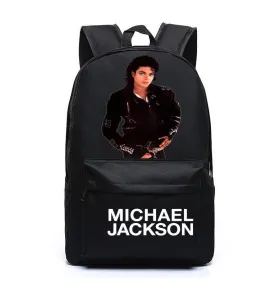 Michael Jackson School bag Travel Backpack Canvas Shoulder bag Michael Jackson Gifts