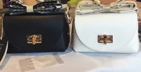 Mini  Crossbody With Bamboo Closure
