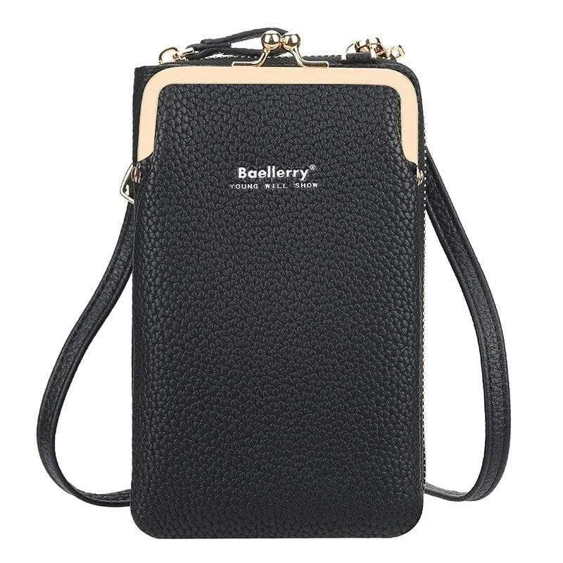 Mini Phone Bag Solid Crossbody Bag