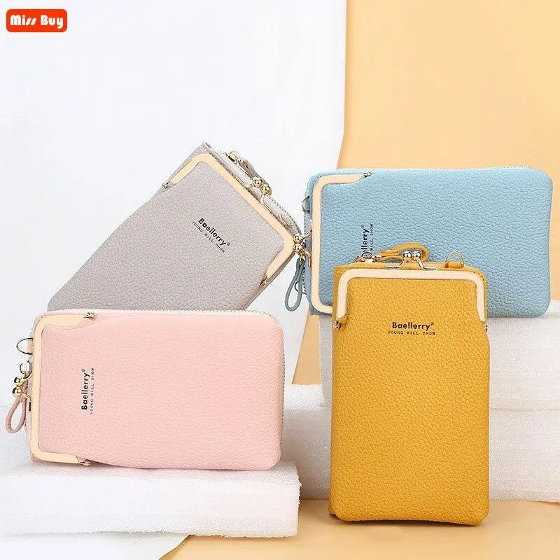 Mini Phone Bag Solid Crossbody Bag