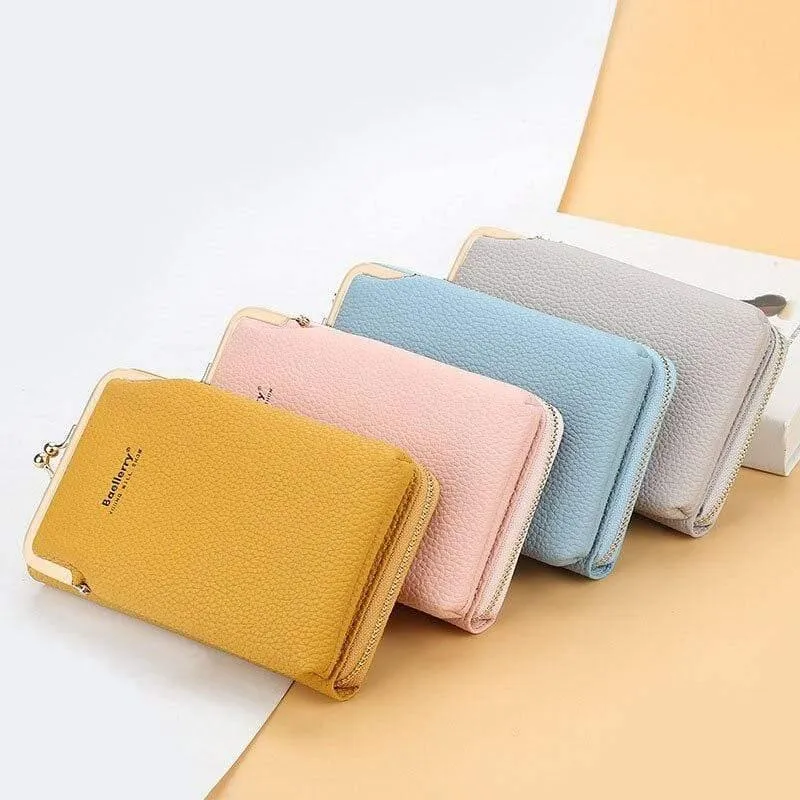 Mini Phone Bag Solid Crossbody Bag