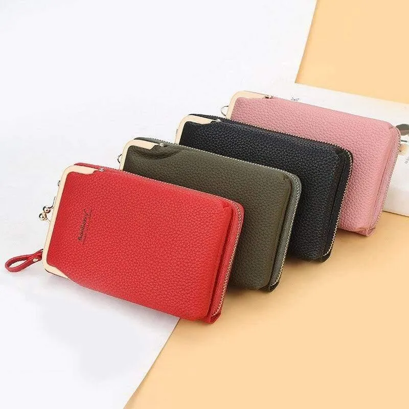 Mini Phone Bag Solid Crossbody Bag