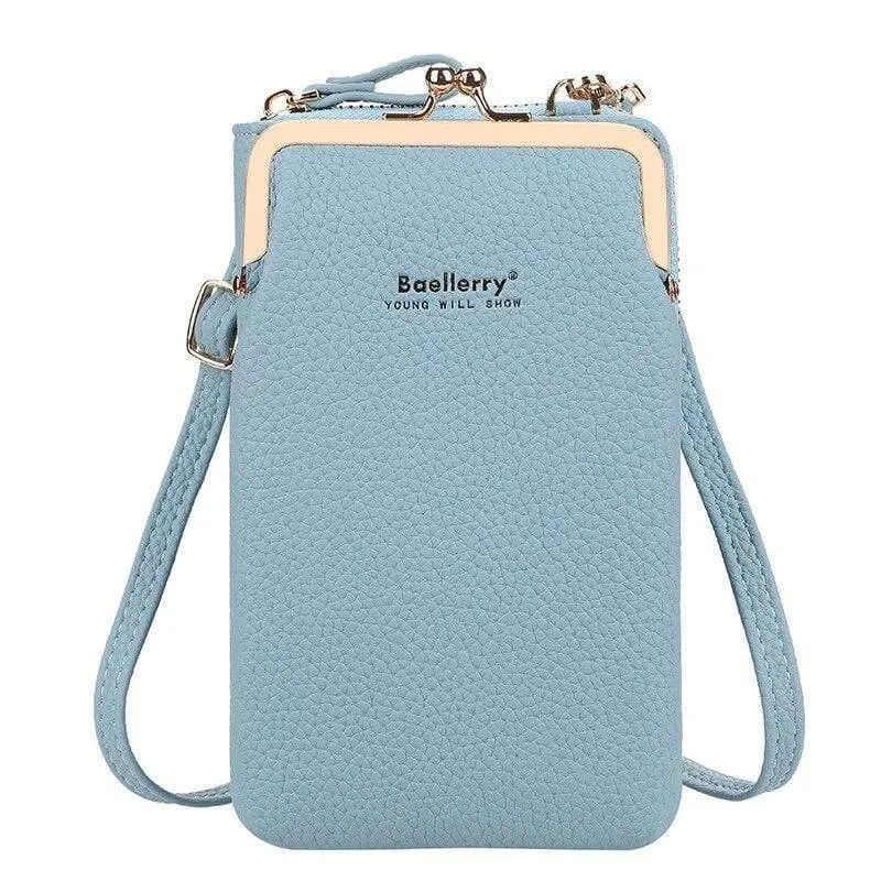 Mini Phone Bag Solid Crossbody Bag