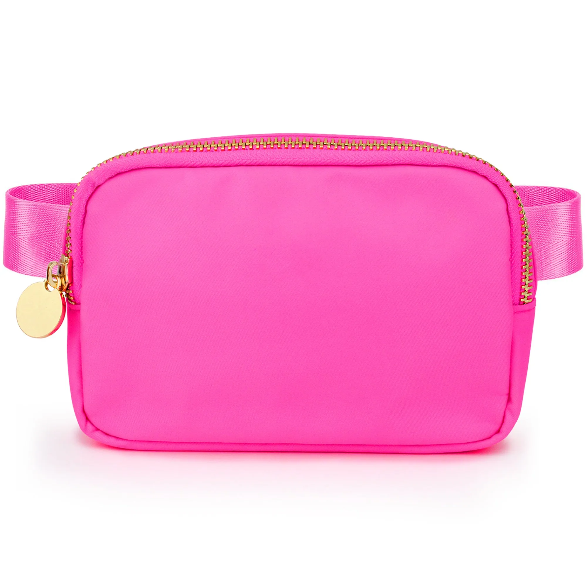 Nylon Belt Bag - Red Fanny Pack For Women - Crossbody Bag Waist Pack Bum Bag