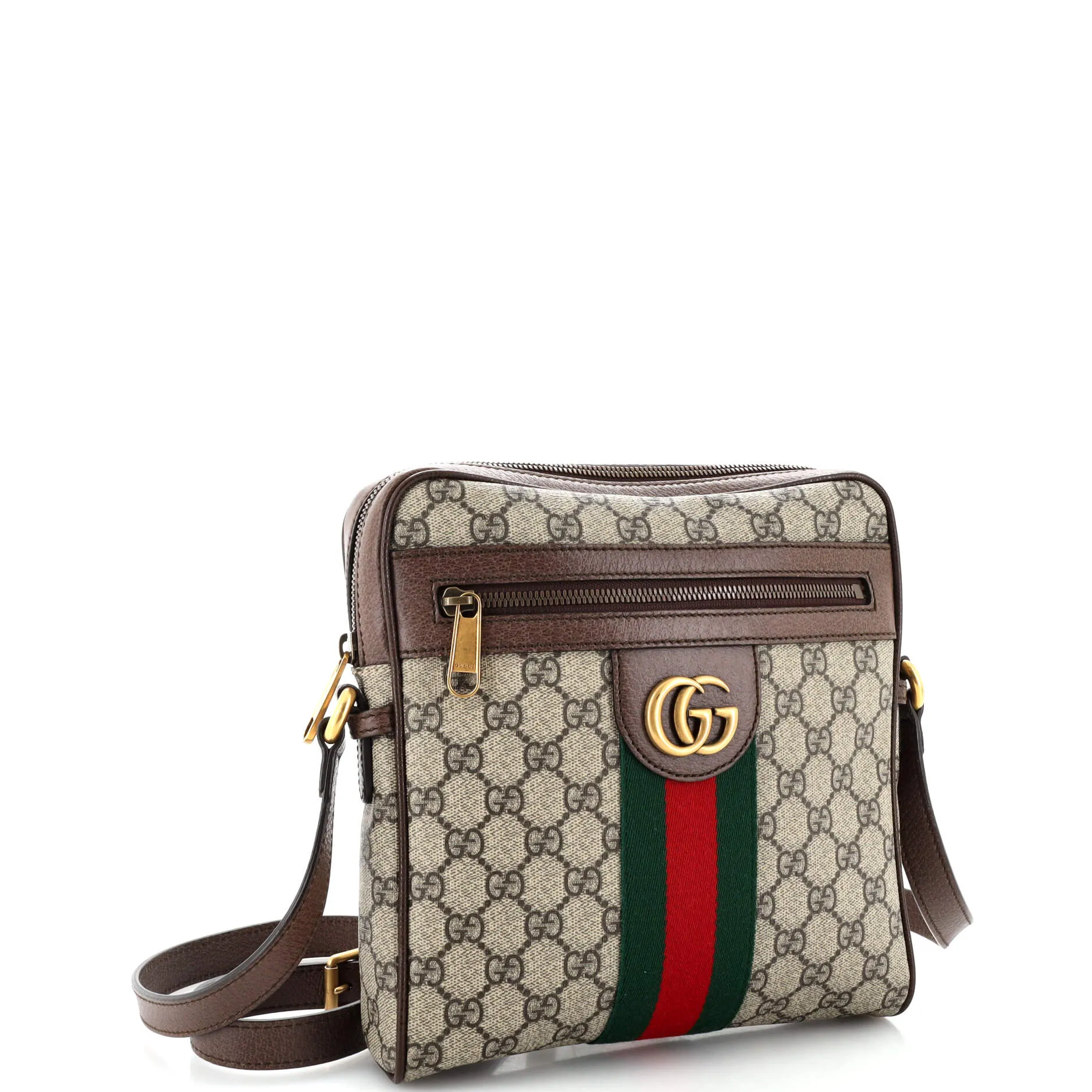Ophidia Messenger Bag GG Coated Canvas Small