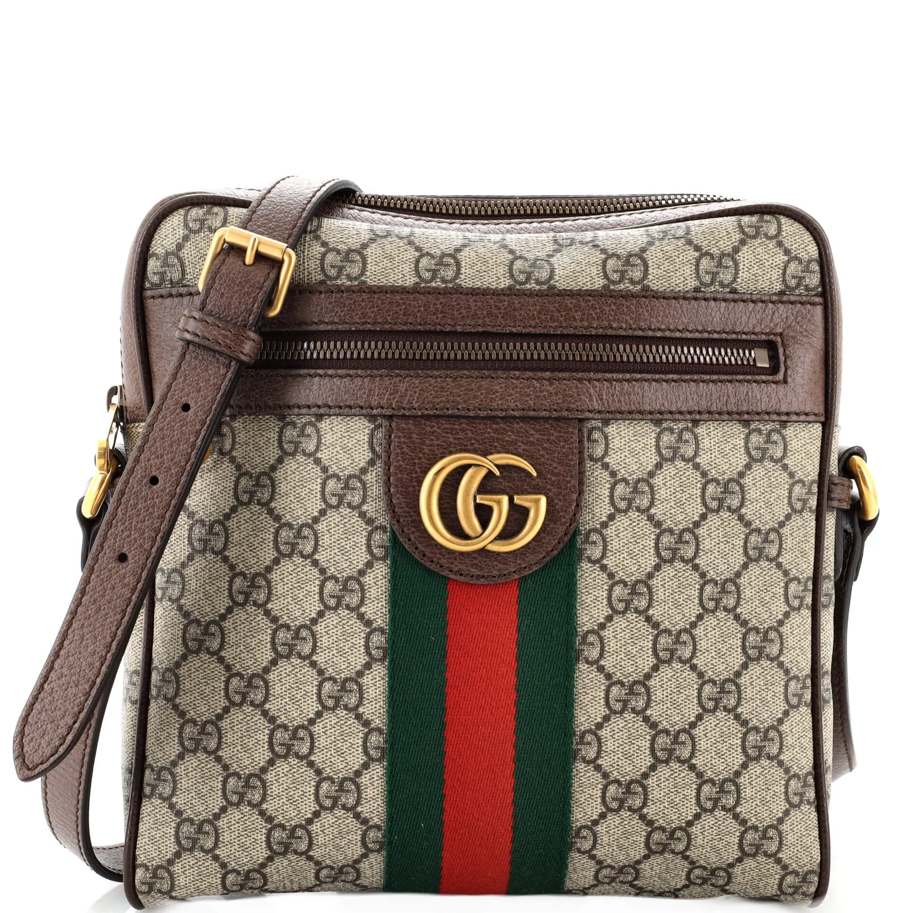 Ophidia Messenger Bag GG Coated Canvas Small