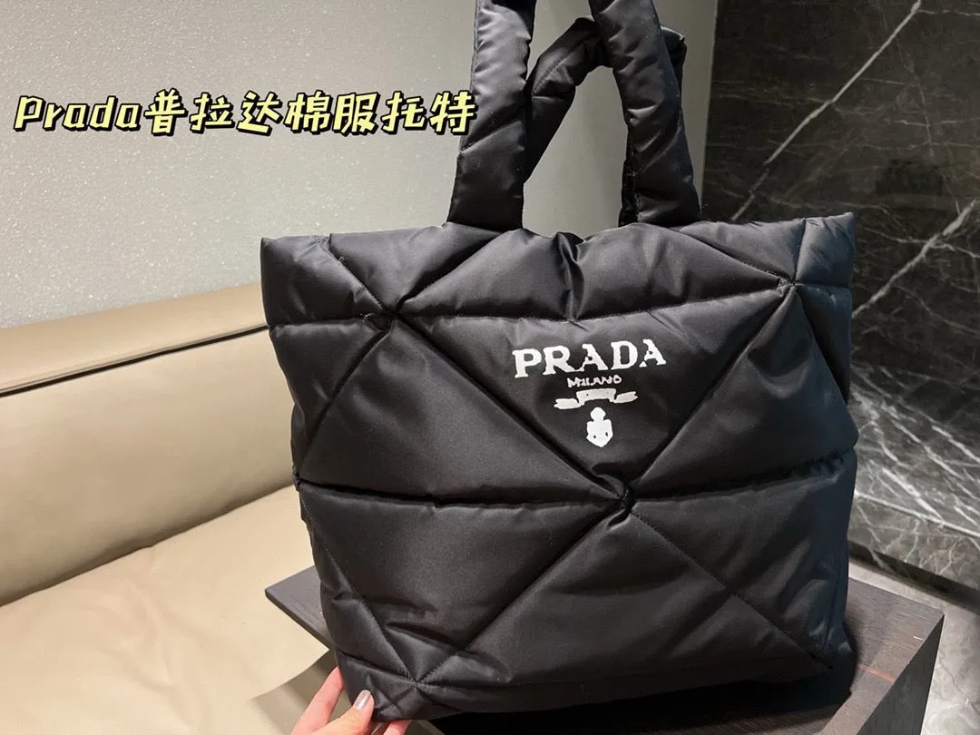 P Re-Nylon Tote Bag