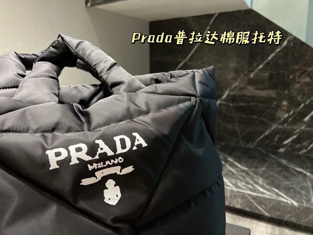 P Re-Nylon Tote Bag