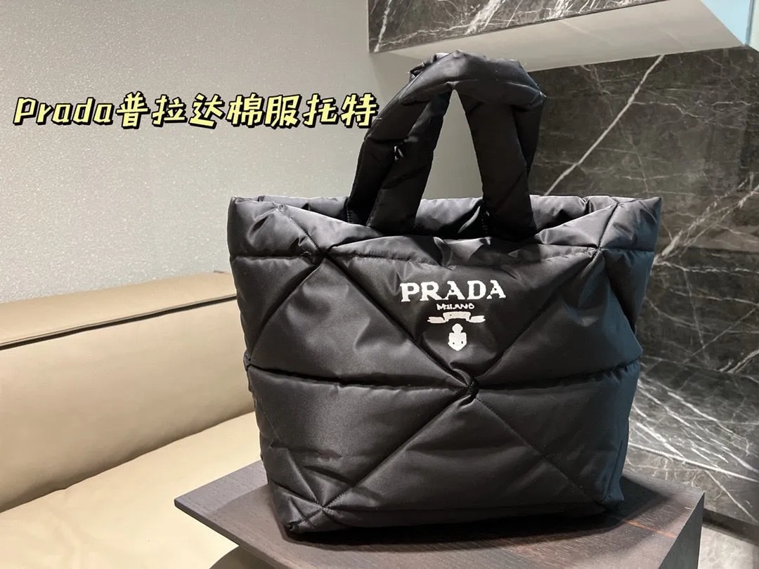 P Re-Nylon Tote Bag