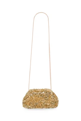 Part Two Dalina Gold Sequin Bag 30309157