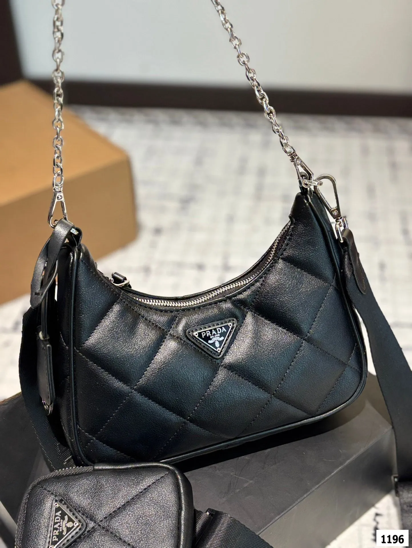 PD348 Prada Re-Edition 1995 Leather Mini/Small-bag
