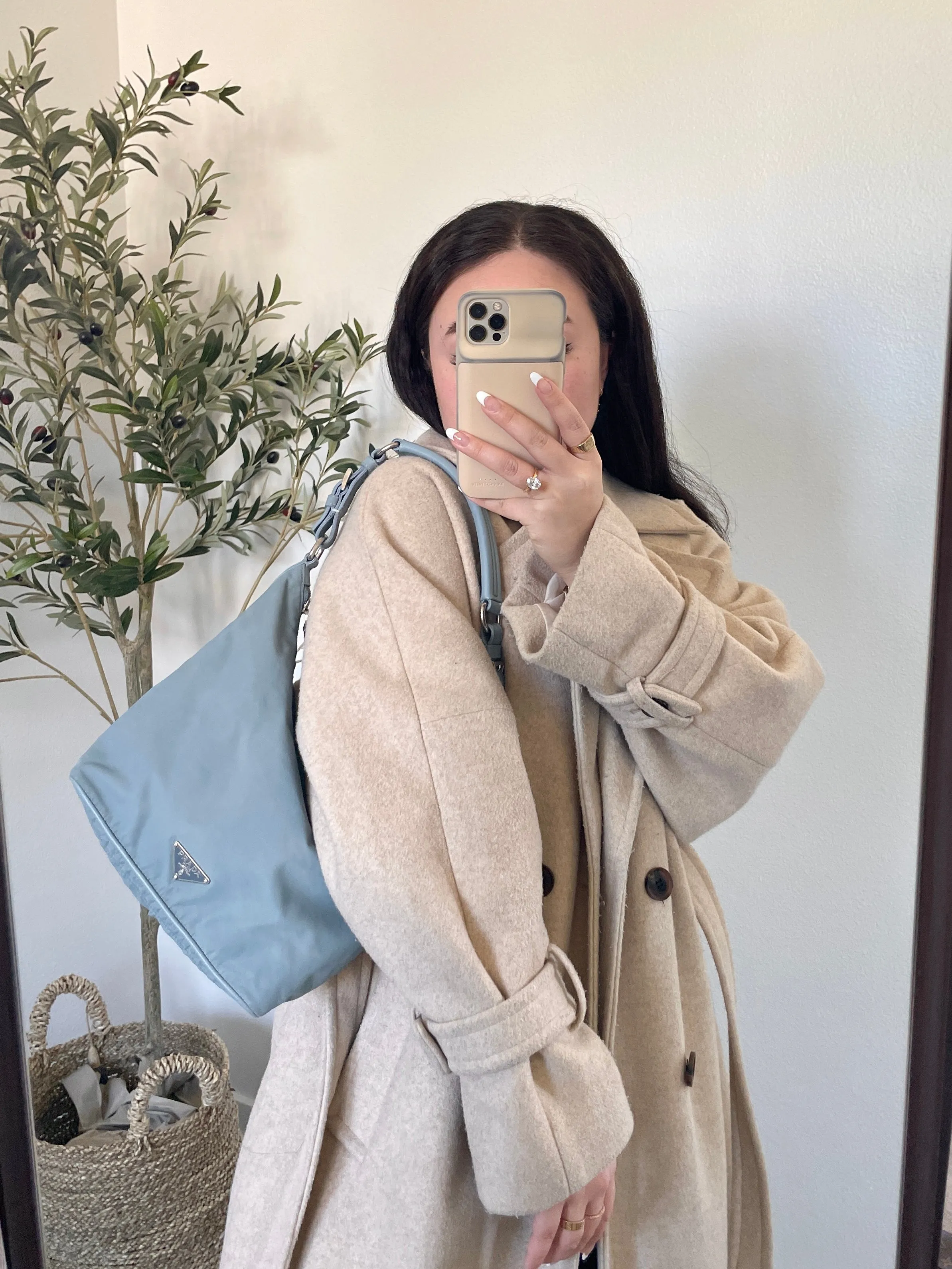 Prada Nylon Medium Hobo