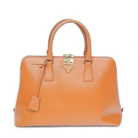 Prada | Orange Leather Satchel