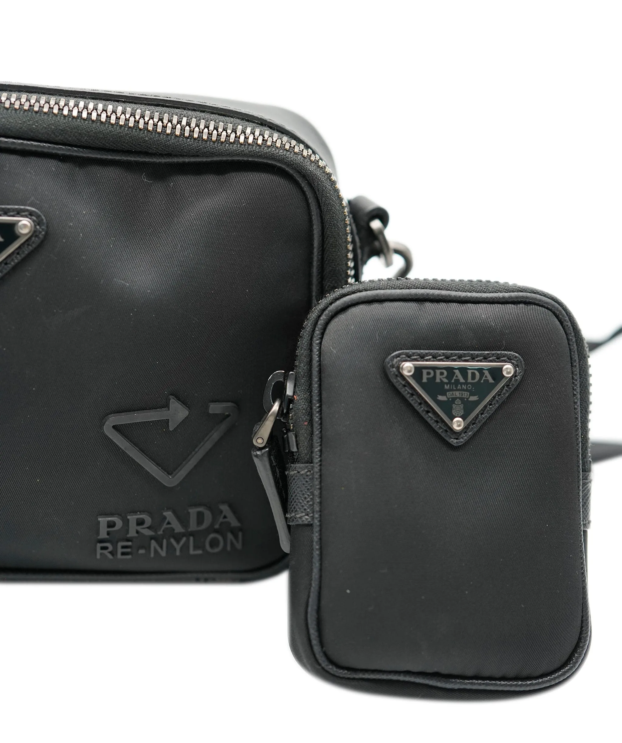 Prada re edition nylon black crossbody bag ALC0919