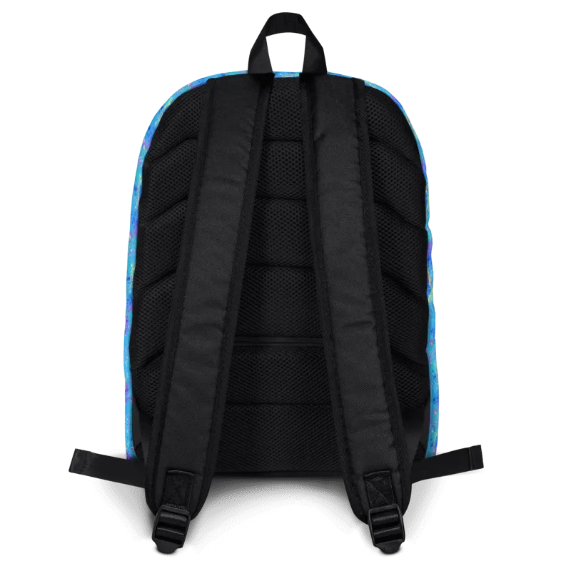 Purple and Blue Backpack