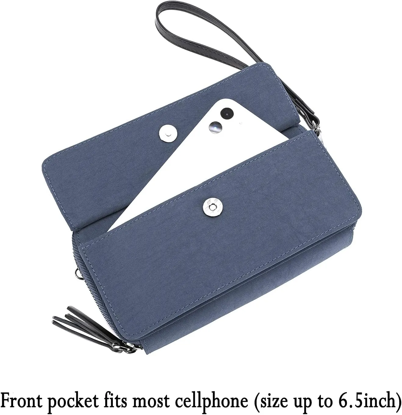 Small Crossbody Bags Phone Wallet Purse With Wristlet