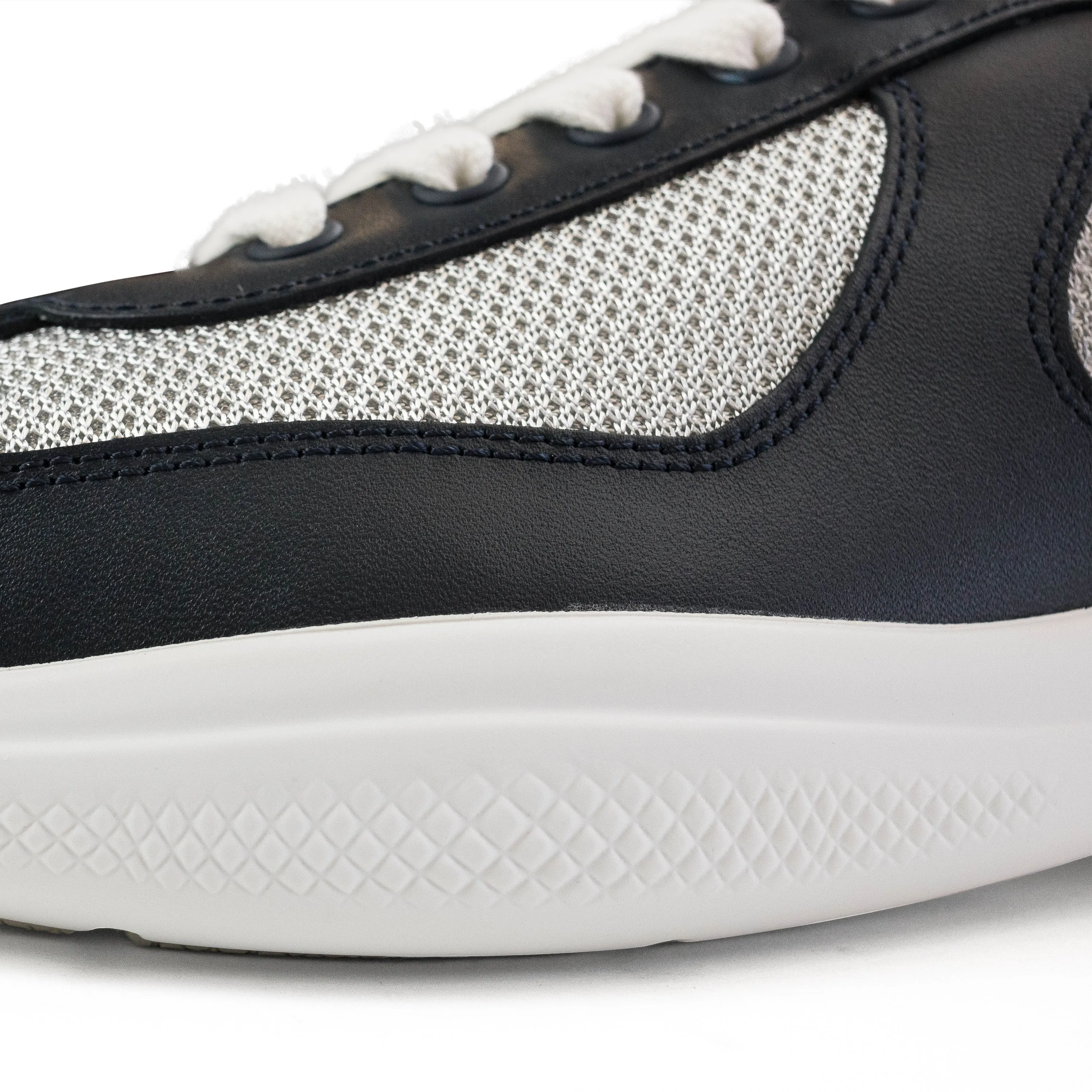 SOFT LEATHER BALTIC BLUE SNEAKERS