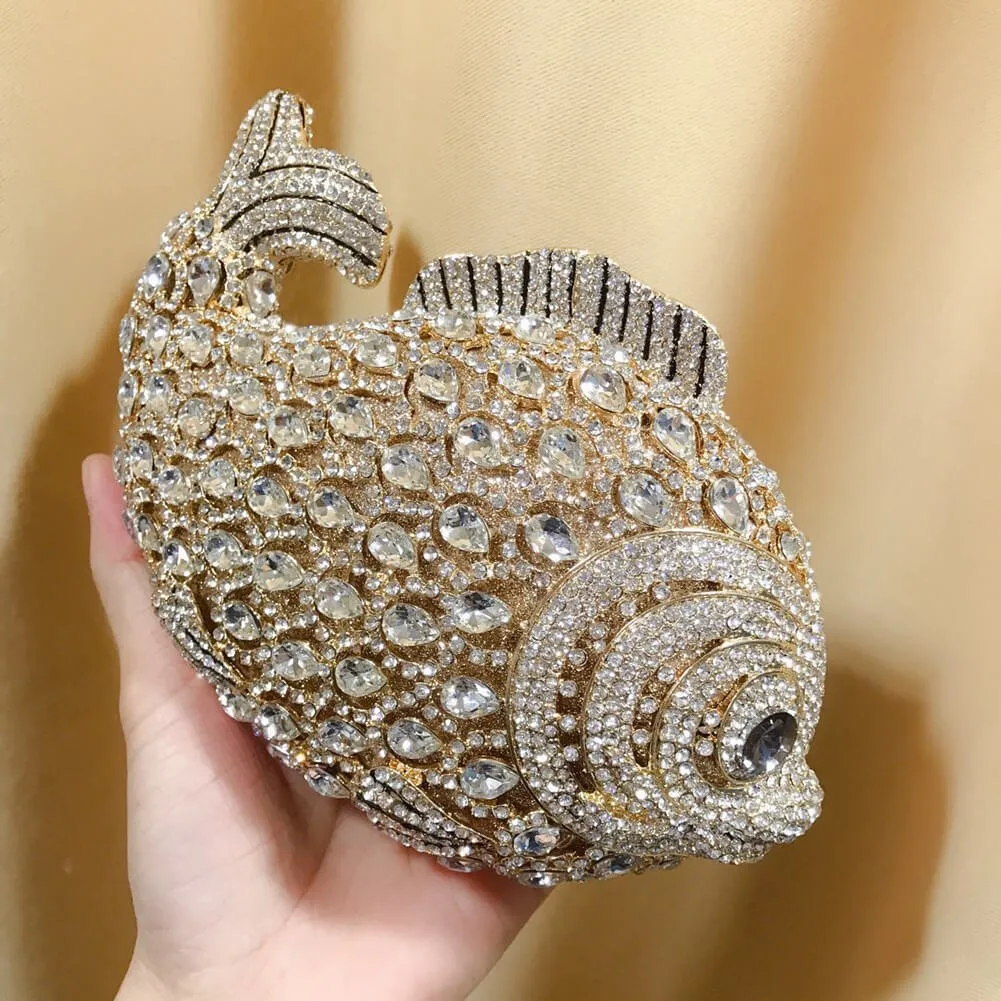 Sparkle Fish Clutch Bag Evening Clutch