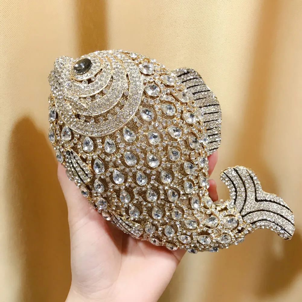 Sparkle Fish Clutch Bag Evening Clutch
