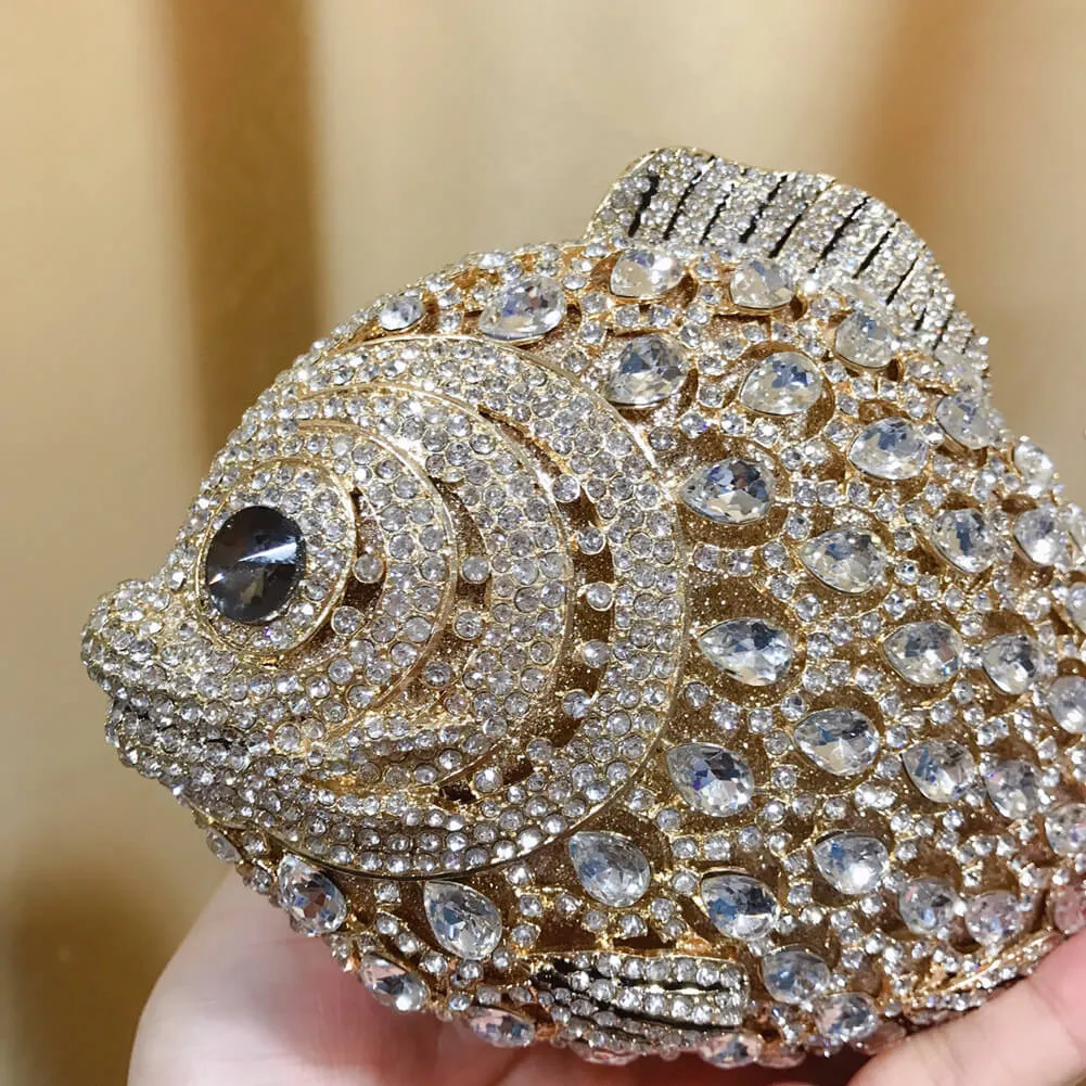 Sparkle Fish Clutch Bag Evening Clutch