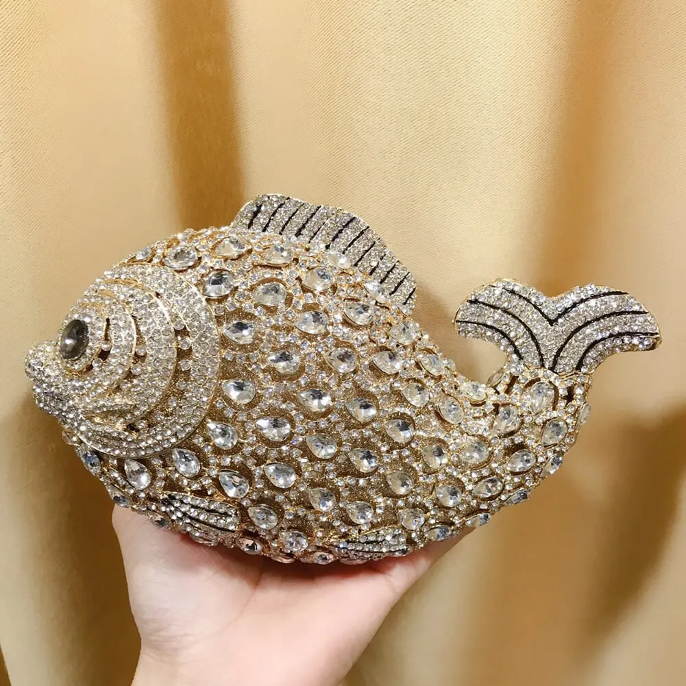 Sparkle Fish Clutch Bag Evening Clutch